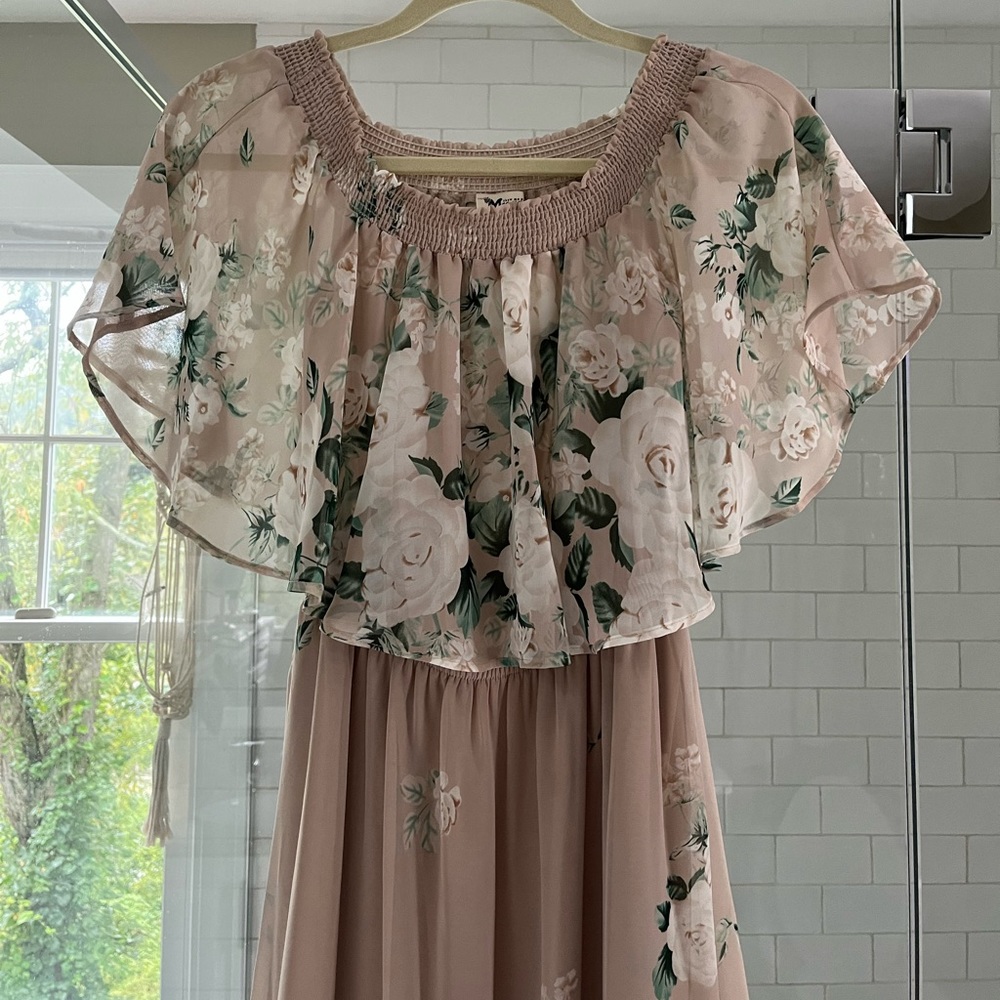Show Me Your MuMu Floral Off-Shoulder Maxi Dress - Picture 8 of 13